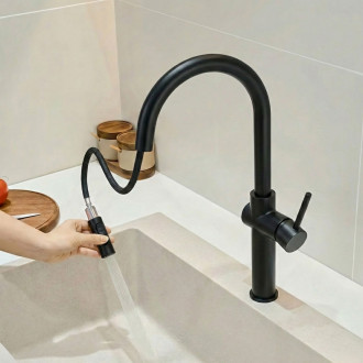 Kuchyňská baterie Rea Fresh High Black