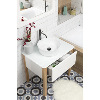 Skandinávská skříňka 78x55x72,5, 1 zásuvka SCAN781Z.916G