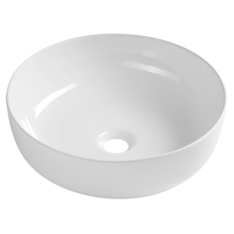 RONDEA keramické umyvadlo na desku Ø 41cm, bílá