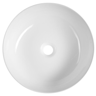 RONDEA keramické umyvadlo na desku Ø 41cm, bílá