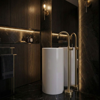 Volně stojící baterie REA LUNGO Brush Gold