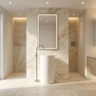 Volně stojící baterie REA LUNGO Brush Nickel