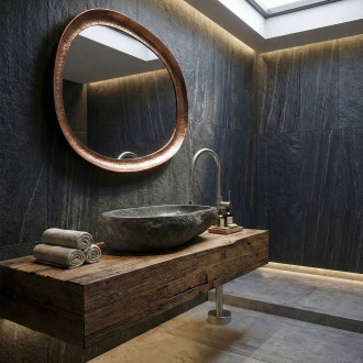 Volně stojící baterie REA LUNGO Brush Nickel