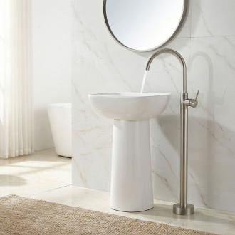 Volně stojící baterie REA LUNGO Brush Nickel