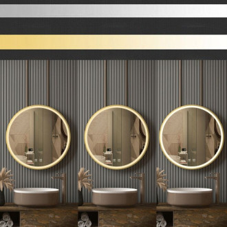 REA Zrcadlo LED 70cm HOM-02502