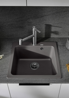 Blanco NAYA 45 dřez vestavný aluminium granit 526 573