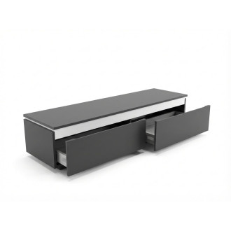 Koupelnová skříňka s krycí deskou SAT Feel 160x30x46 cm antracit mat SATFEEL2160ANT