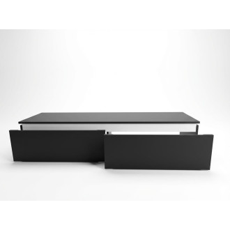 Koupelnová skříňka s krycí deskou SAT Feel 160x30x46 cm antracit mat SATFEEL2160ANT