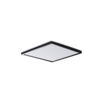 AZPO stropní LED svítidlo, 225x225mm, 12,3W, 3000/4000/6000K, IP54, černá mat 31531