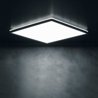 AZPO stropní LED svítidlo, 420x420mm, 22W, 3000/4000/6000K, IP54, černá mat