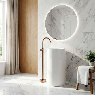 Volně stojící baterie REA LUNGO Brush Copper