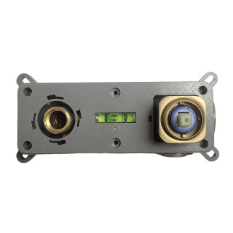 Podomítková vanová baterie REA Arlo Brush Gold