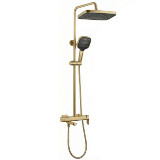 Sprchový set Rea Arlo Brush Gold