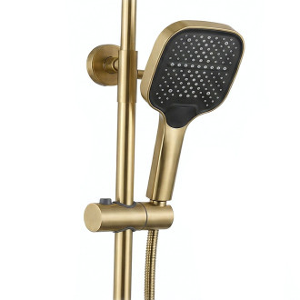 Sprchový set Rea Arlo Brush Gold