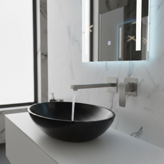 Podomítková vanová baterie REA Arlo Brush Nickel