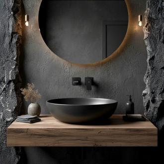 Podomítková vanová baterie REA Arlo Black