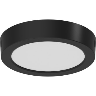 Stropní LED svítidlo Mexen LDSR, přisazené, 17 cm, 12 W, neutrální - 4000 K, 960 lm, černé - L212-017-1240-70