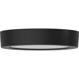 Mexen LDSR plafon sufitowy LED natynkowy fi 17 cm, 12W, Neutralna - 4000K, 960 lm, czarny - L212-017-1240-70