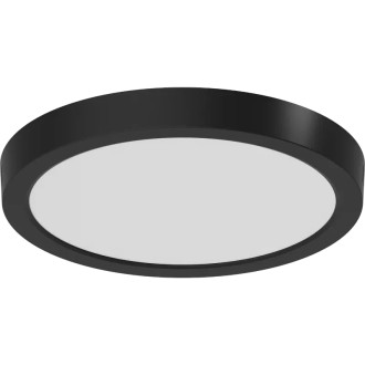 Stropní LED svítidlo Mexen LDSR, přisazené, průměr 30 cm, 24 W, neutrální bílá - 4000 K, 1920 lm, černá - L212-030-2440-70