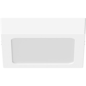Stropní LED svítidlo Mexen LDSS, přisazené, 17 x 17 cm, 12 W, neutrální bílá - 4000K, 1320 lm, bílá - L213-017-1240-20