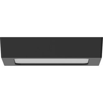 Mexen LDSS plafon sufitowy LED natynkowy 17 x 17 cm, 12W, Zimna - 6500K, 960 lm, czarny - L213-017-1265-70