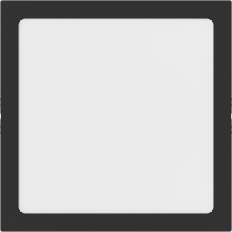 Mexen LDSS plafon sufitowy LED natynkowy 30 x 30 cm, 24W, Neutralna - 4000K, 1920 lm, czarny - L213-030-2440-70