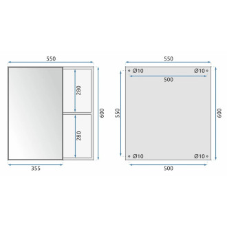 Sada koupelnového nábytku s umyvadlem Astor 60 cm Beige