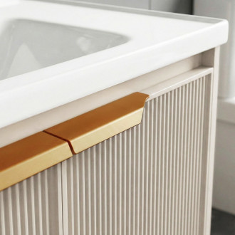 Sada koupelnového nábytku s umyvadlem Mario 60cm Beige