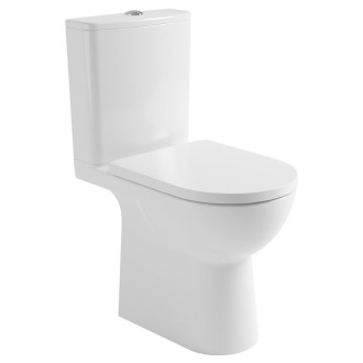 TALAMO WC kombi, Rimless, spodní/zadní odpad, bílá