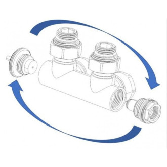 HYBRID-SADA, universální středový ventil
