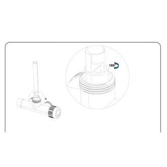 ONE-SADA, universální jednobodový ventil s mosaznou rozetou