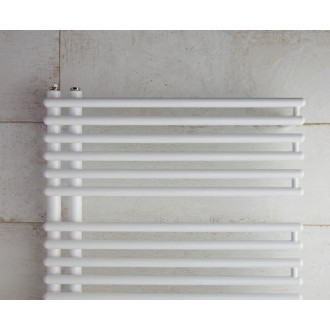 Elektrický radiátor Henrik 596x1454, bílý, levý