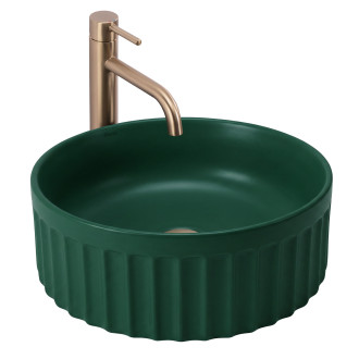 Umyvadlo na desku DUO Matcha  Matt