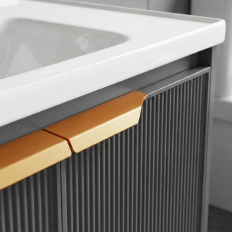 REA Sada koupelnového nábytku s umyvadlem Mario 60cm Grey -M0006 REA-M0006