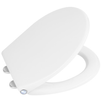 PHARO WC sedátko s LED podsvícením, Soft Close, Easy Take, bílá