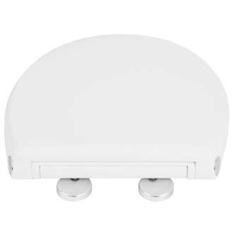 PHARO WC sedátko s LED podsvícením, Soft Close, Easy Take, bílá