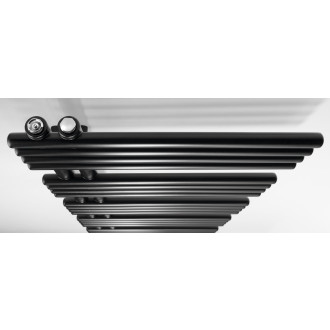 NYMPHA otopné těleso 500x1250mm, černá mat