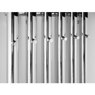 PILON otopné těleso 418x1800mm, se šesti háčky pro ručník, chrom