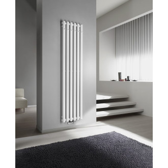 PILON otopné těleso 418x1800mm, se šesti háčky pro ručník, bílá mat