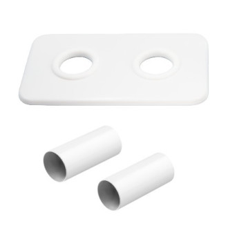 UNI-SADA, universální středový ventil s mosaznou rozetou