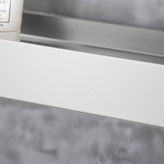 REA Police do koupelny SF03 45cm, kartáčovaná ocel  REA-47002