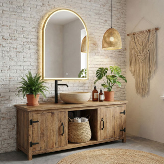 Zrcadlo LED 60x100cm DART GOLD