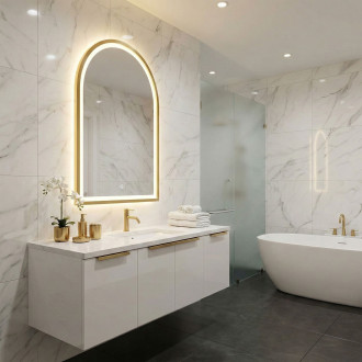 Zrcadlo LED 60x100cm DART GOLD