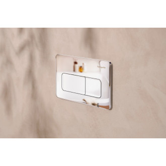 Ovládací tlačítko Hansgrohe iFrame Original Q plast chrom lesk 66001000