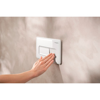 Ovládací tlačítko Hansgrohe iFrame Original Q plast bílá 66001450