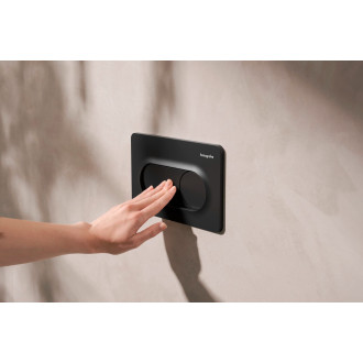 Ovládací tlačítko Hansgrohe iFrame Original S plast matná černá mat 66002670