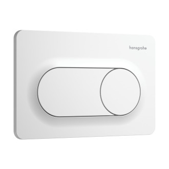 Ovládací tlačítko Hansgrohe iFrame Original S plast matná bílá mat 66002700