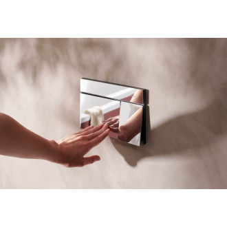 Ovládací tlačítko Hansgrohe iFrame Element E kov chrom lesk 66003000