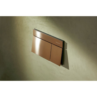 Ovládací tlačítko Hansgrohe iFrame Element E kov kartáčovaný bronz mat 66003140