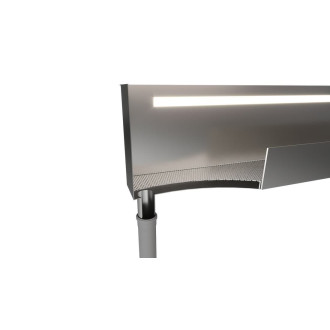 NIX nerezová vanová kapsa Polysan 163 cm, instalace do niky 72451